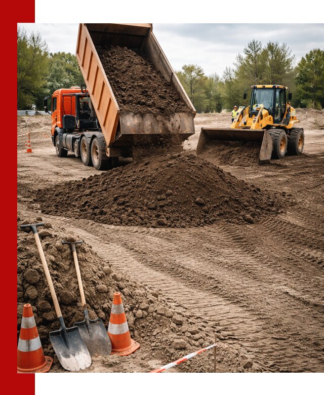 Поставка и доставка планировочного грунта в Южноуральске