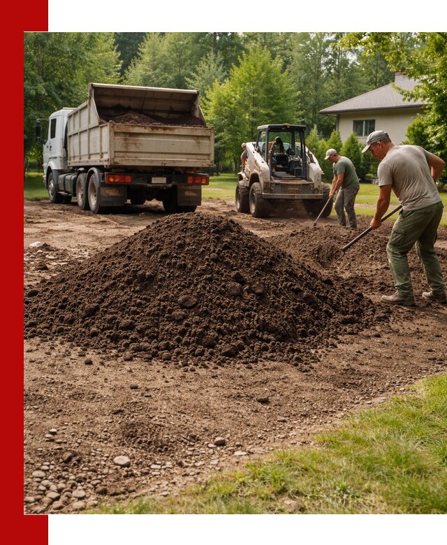 Доставка и укладка грунта для газона в Южноуральске
