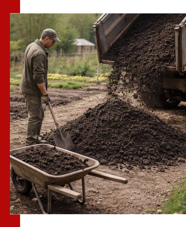 Доставка качественной земли для огорода в Южноуральске