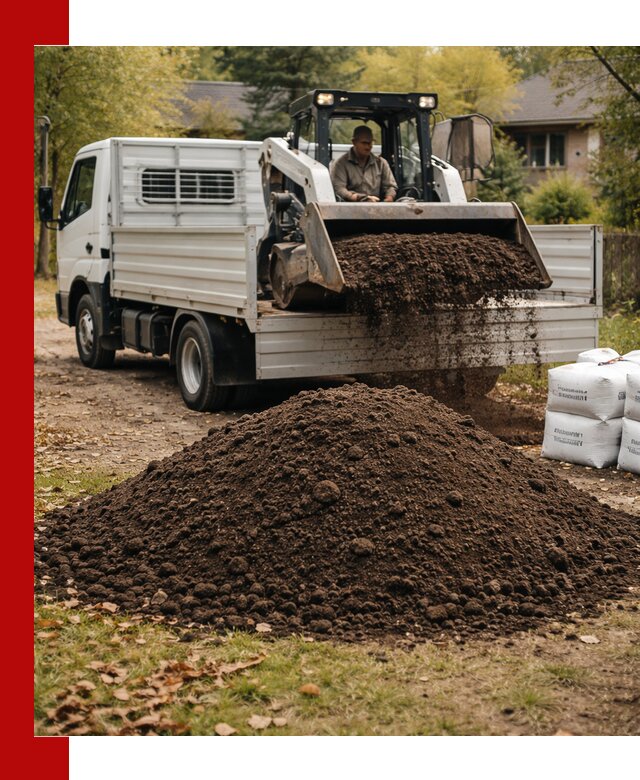 Доставка садовой земли в больших объёмах в Южноуральске