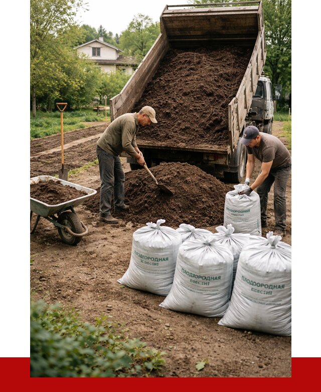 Плодородная смесь в Южноуральске от 4593 р./куб с доставкой | ПРОНЕРУДЖрк