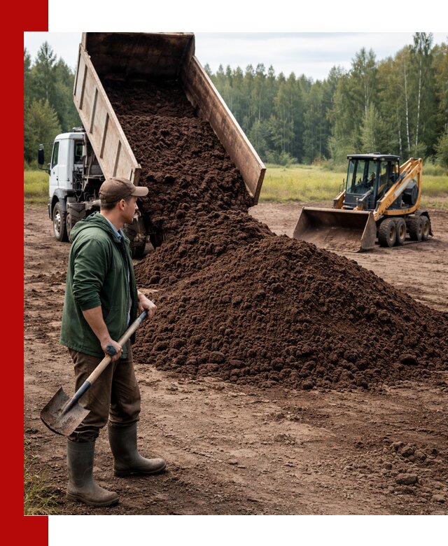 Купить верховой торф с доставкой в Южноуральске для садоводства и растений