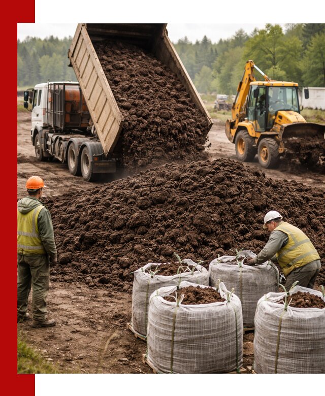 Доставка нейтрального торфа в Южноуральске оптом и в розницу