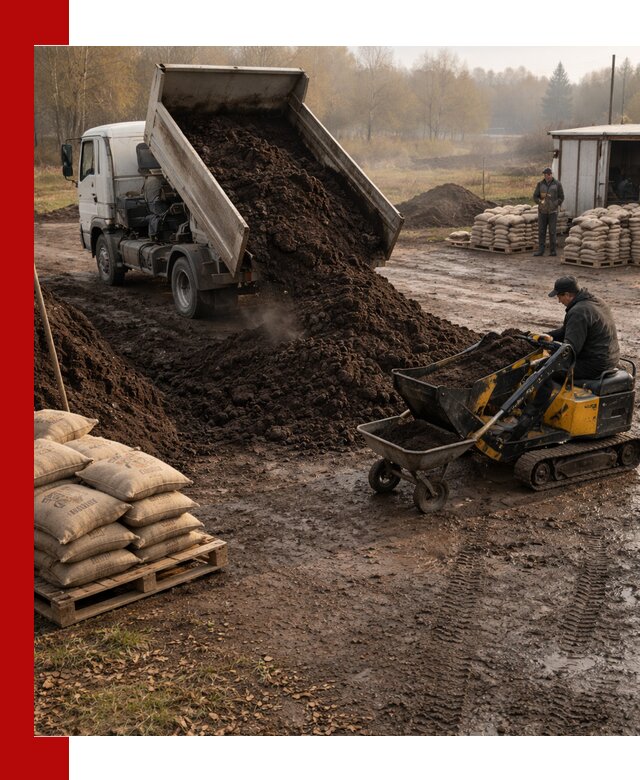 Кислый торф в доставке по выгодным ценам в Южноуральске