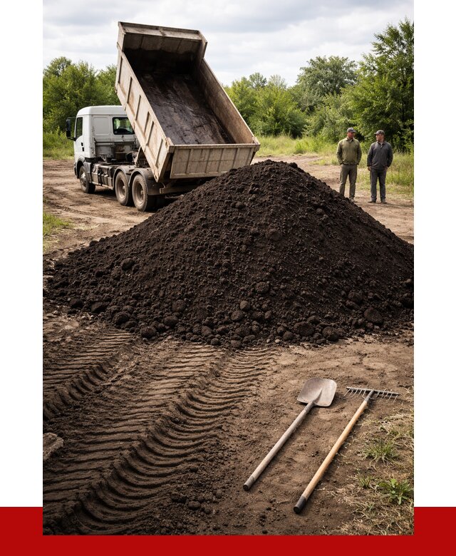 Купить чернозем навалом в Южноуральске от 1312 р. за куб | ПРОНЕРУДЖрк