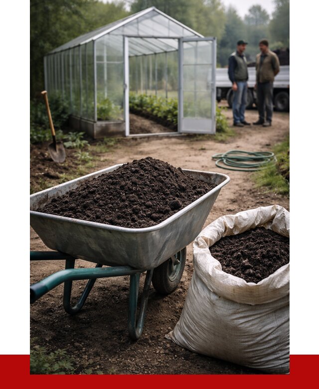 Чернозем для теплицы в Южноуральске с доставкой от 1640 р. | ПРОНЕРУДЖрк
