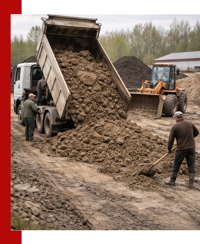 Доставка глин и суглинков в Южноуральске оптом и вкрай