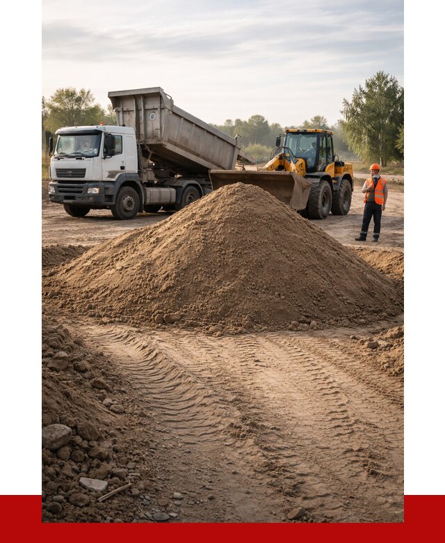 Купить песчаный грунт с доставкой в Южноуральске от 4593 р. | ПРОНЕРУДЖрк