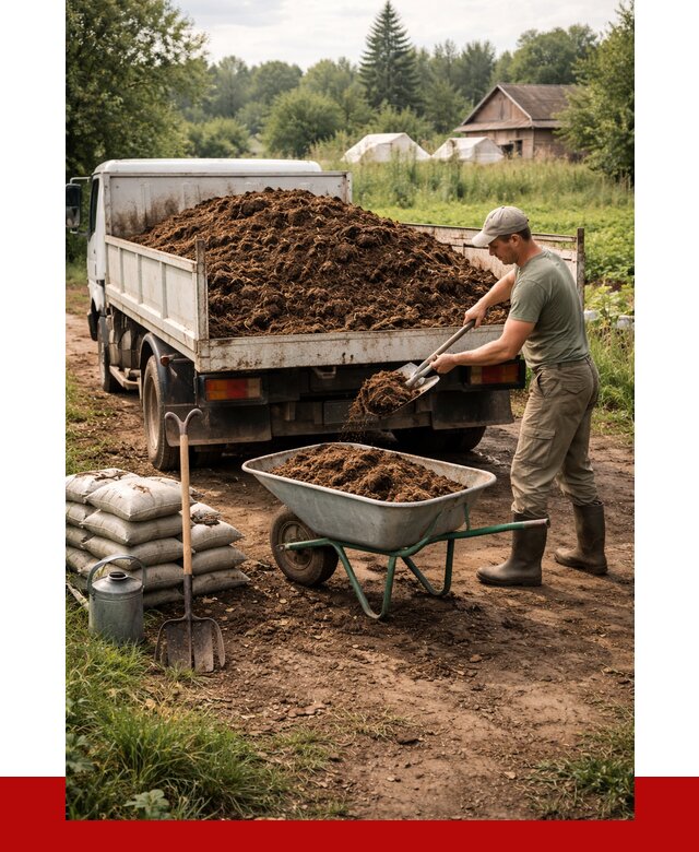 Купить коровий навоз с доставкой в Южноуральске от 1968 р. | ПРОНЕРУДЖрк