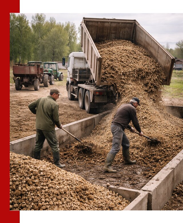 Куриный помет с доставкой в Южноуральске оптом и в розницу