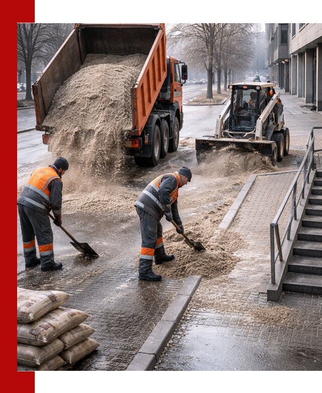 Поставка противогололедных материалов в Южноуральске