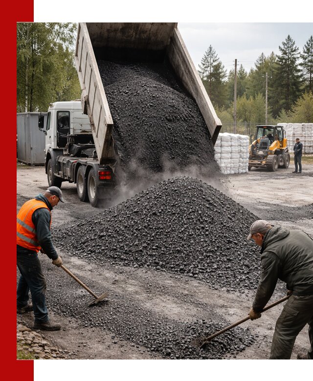 Доставка и продажа асфальтного гранулята в Южноуральске