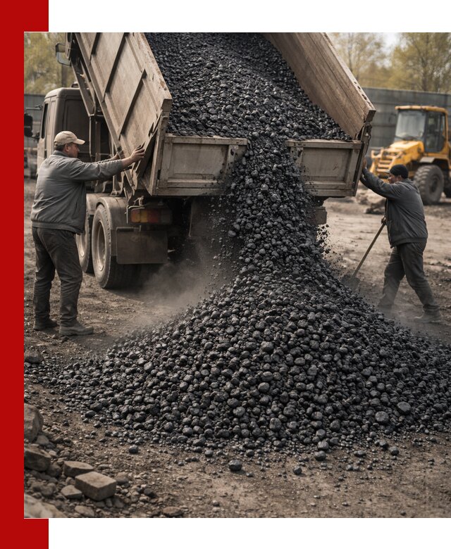 Доставка угля семечка самосвалами в Южноуральске