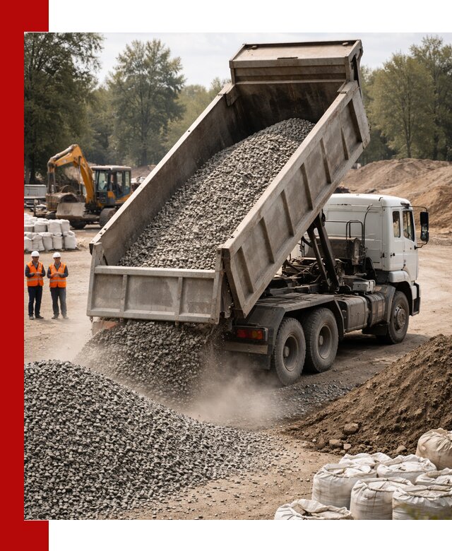 Аренда самосвала в Южноуральске для доставки сыпучих и нерудных материалов