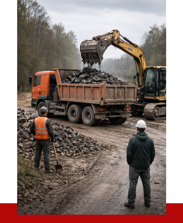 Вывоз асфальта в Южноуральске от 4921 р. самосвалом ПРОНЕРУДЖрк