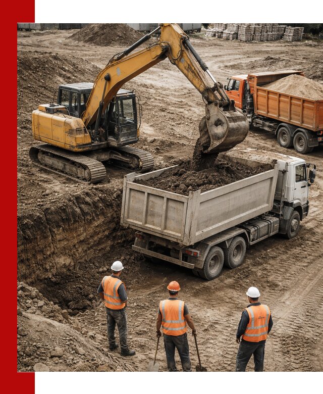 Разработка грунта для строительства и благоустройства в Южноуральске