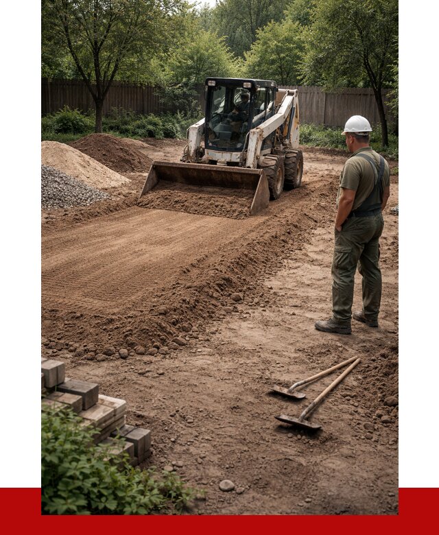 Выравнивание участка под ключ в Южноуральске от 3828 р. | ПРОНЕРУДЖрк